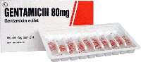 Gentamicin 80mg/2ml