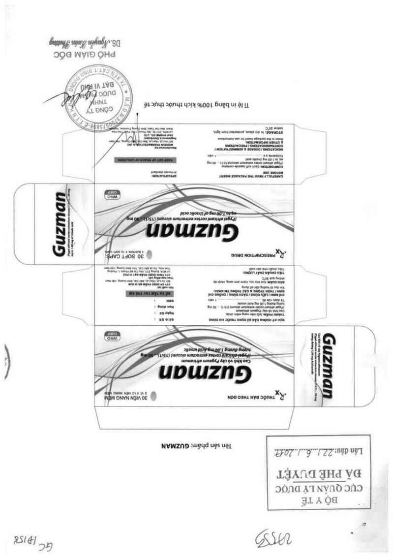thông tin, cách dùng, giá thuốc Guzman - ảnh 0