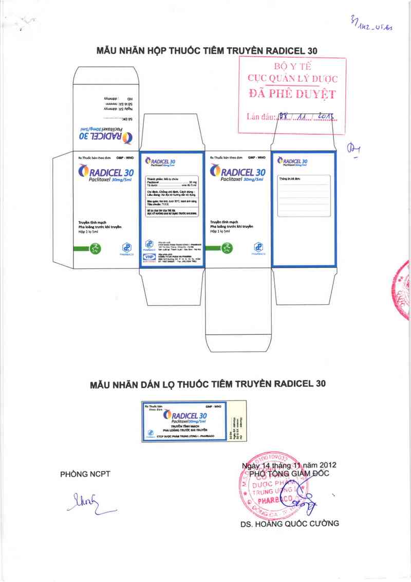 thông tin, cách dùng, giá thuốc Radicel 30 - ảnh 0