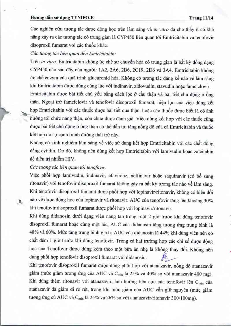 thông tin, cách dùng, giá thuốc Tenifo-E - ảnh 12