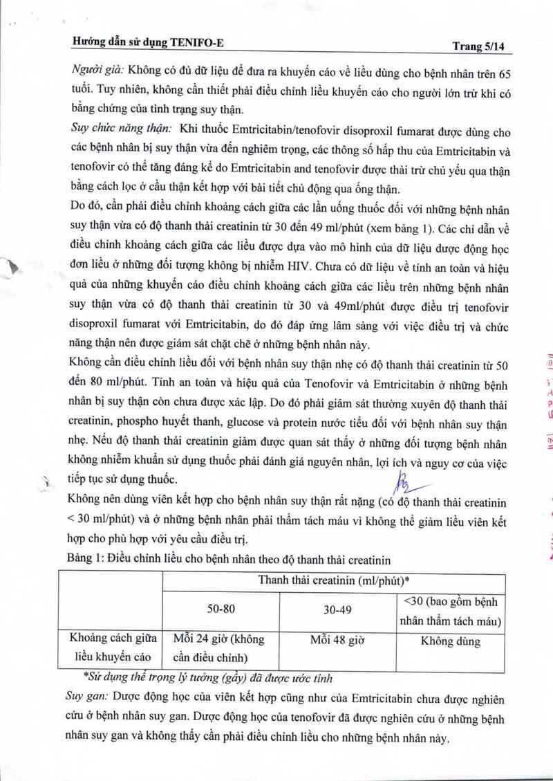 thông tin, cách dùng, giá thuốc Tenifo-E - ảnh 6