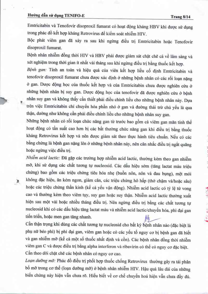 thông tin, cách dùng, giá thuốc Tenifo-E - ảnh 9