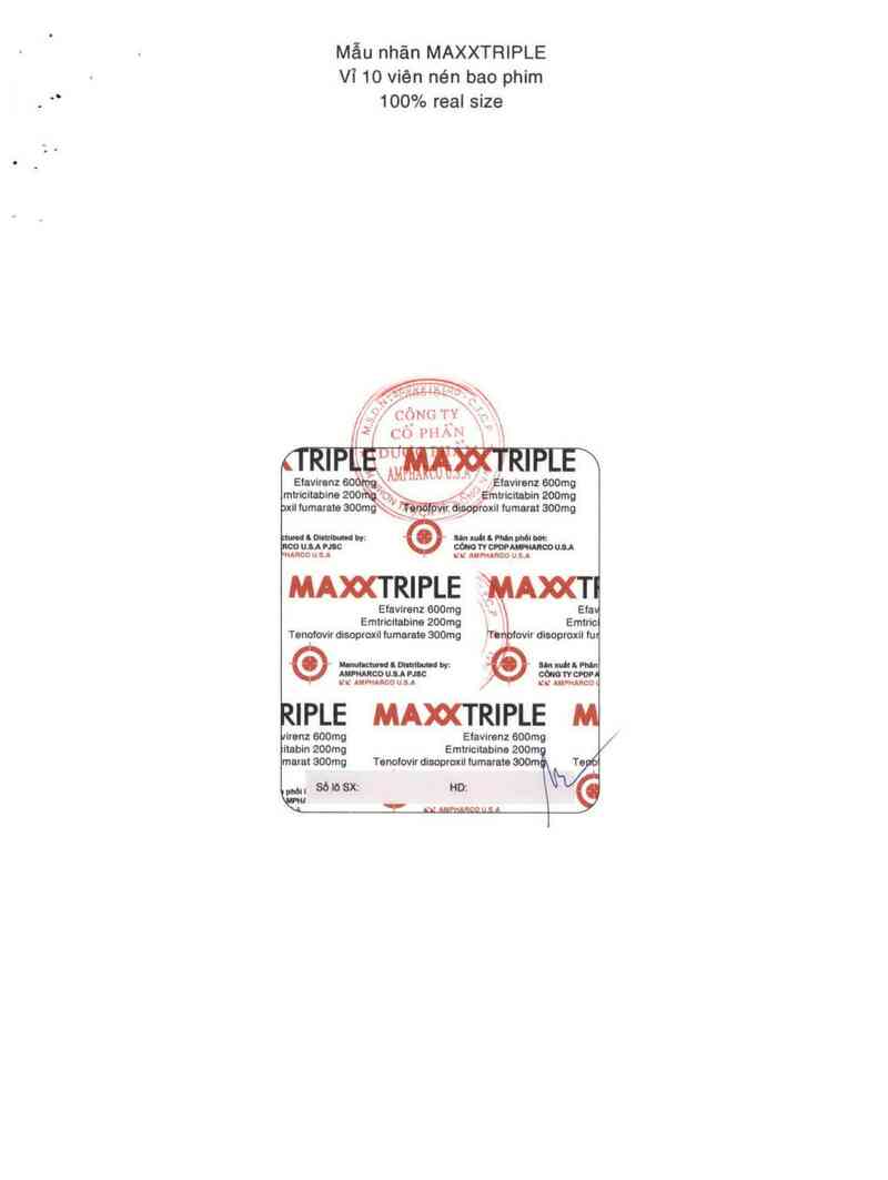 thông tin, cách dùng, giá thuốc Maxxtriple - ảnh 6