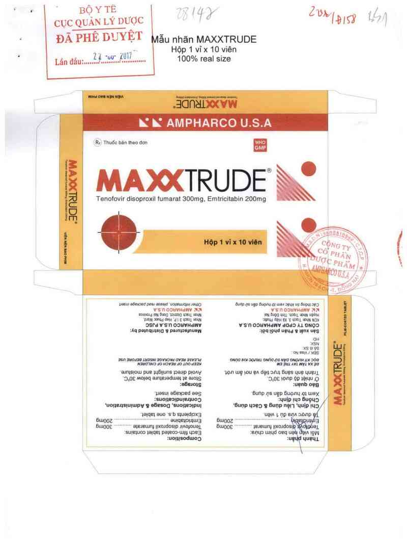 thông tin, cách dùng, giá thuốc Maxxtrude - ảnh 0