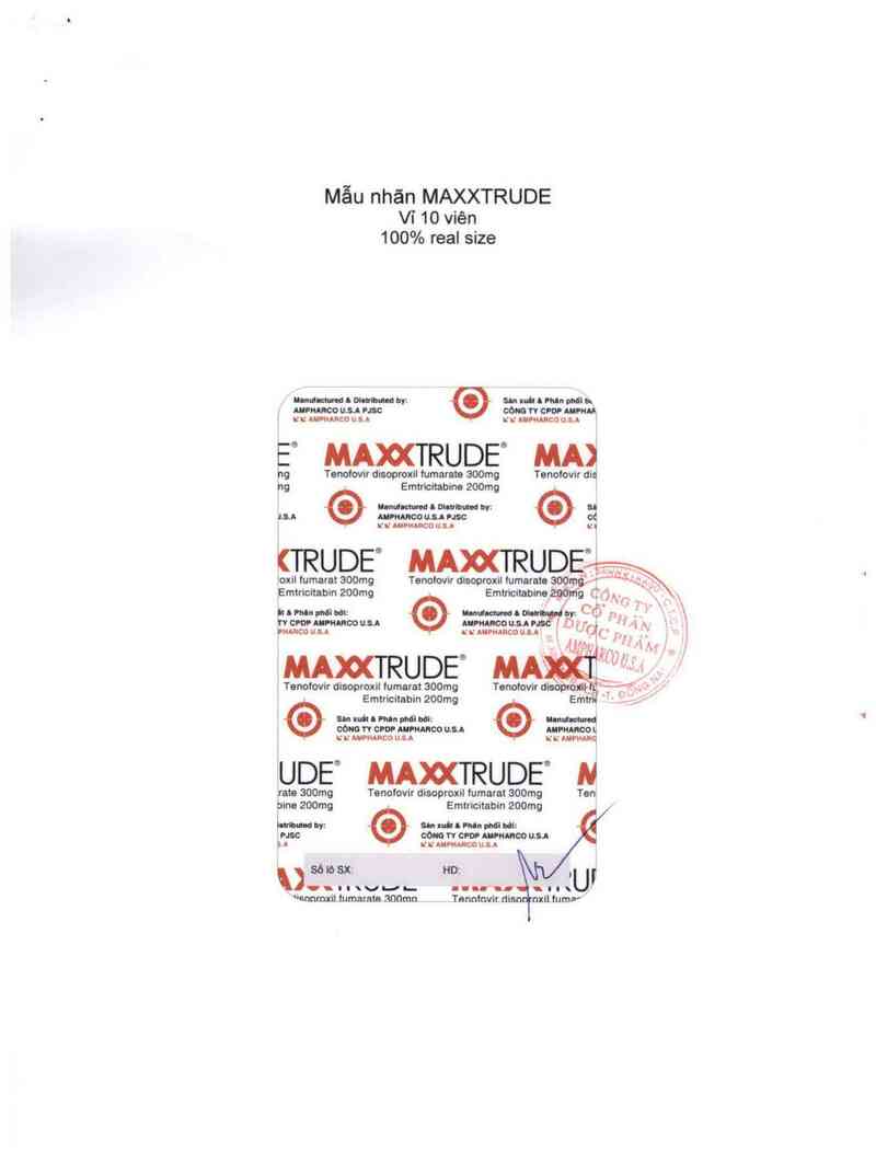 thông tin, cách dùng, giá thuốc Maxxtrude - ảnh 3