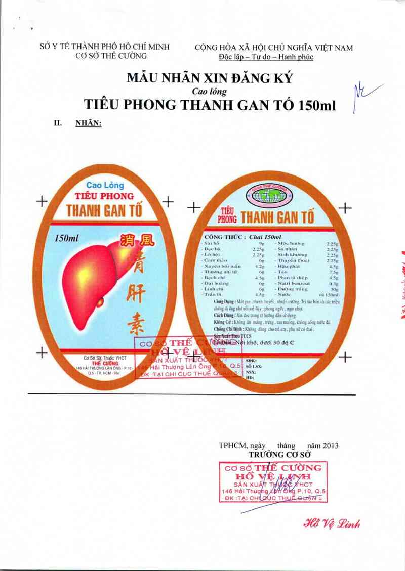 thông tin, cách dùng, giá thuốc Tiêu phong thanh gan tố - ảnh 4