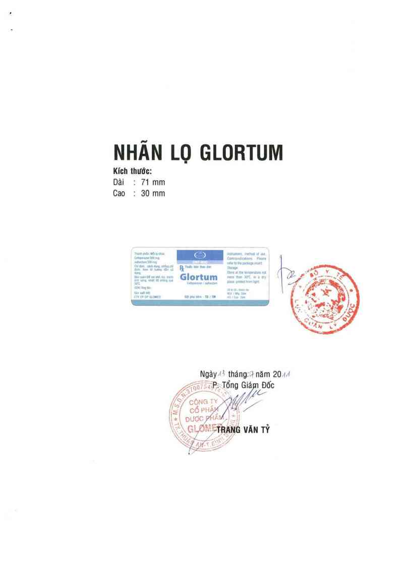 thông tin, cách dùng, giá thuốc Glortum - ảnh 0