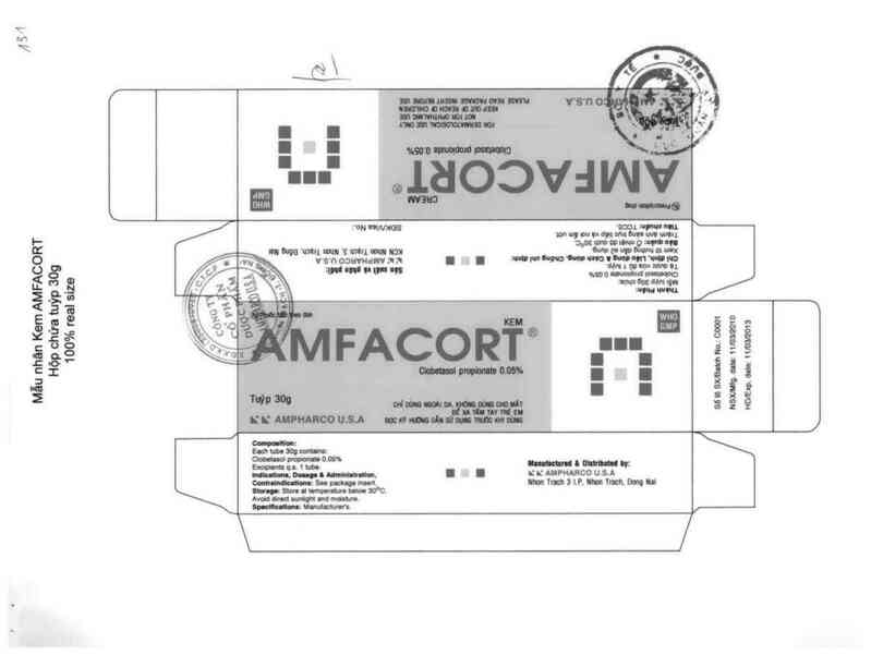 thông tin, cách dùng, giá thuốc Amfacort - ảnh 4
