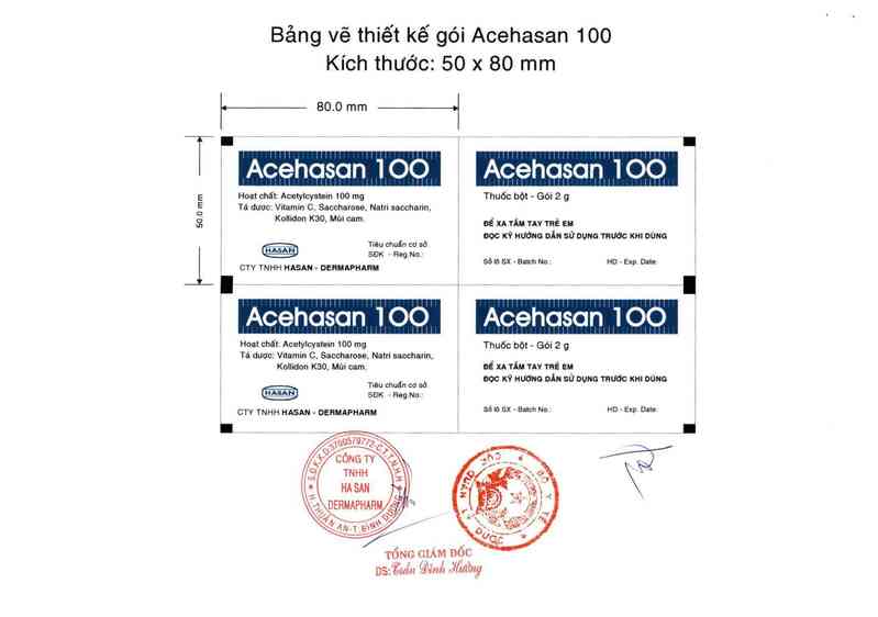 thông tin, cách dùng, giá thuốc Acehasan 100 - ảnh 1