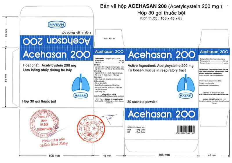 thông tin, cách dùng, giá thuốc Acehasan 200 - ảnh 0