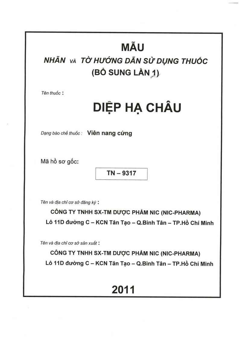 thông tin, cách dùng, giá thuốc Diệp hạ châu - ảnh 0