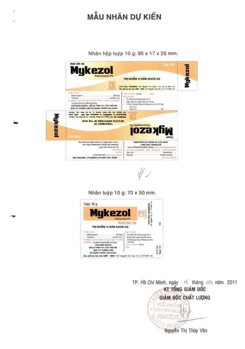 thông tin, cách dùng, giá thuốc Mykezol - ảnh 0