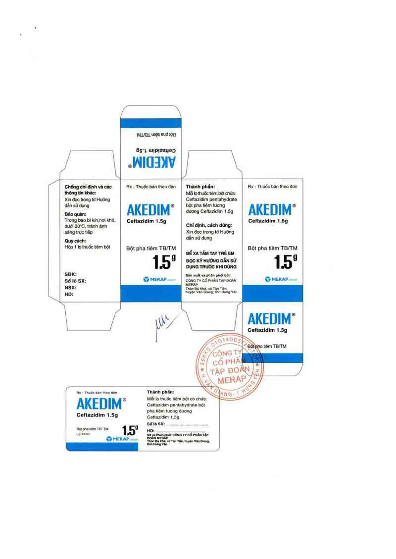 thông tin, cách dùng, giá thuốc Akedim -1,5g - ảnh 0