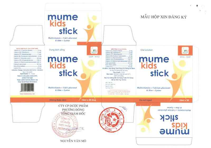 thông tin, cách dùng, giá thuốc Mumekids Stick 10 ml - ảnh 1