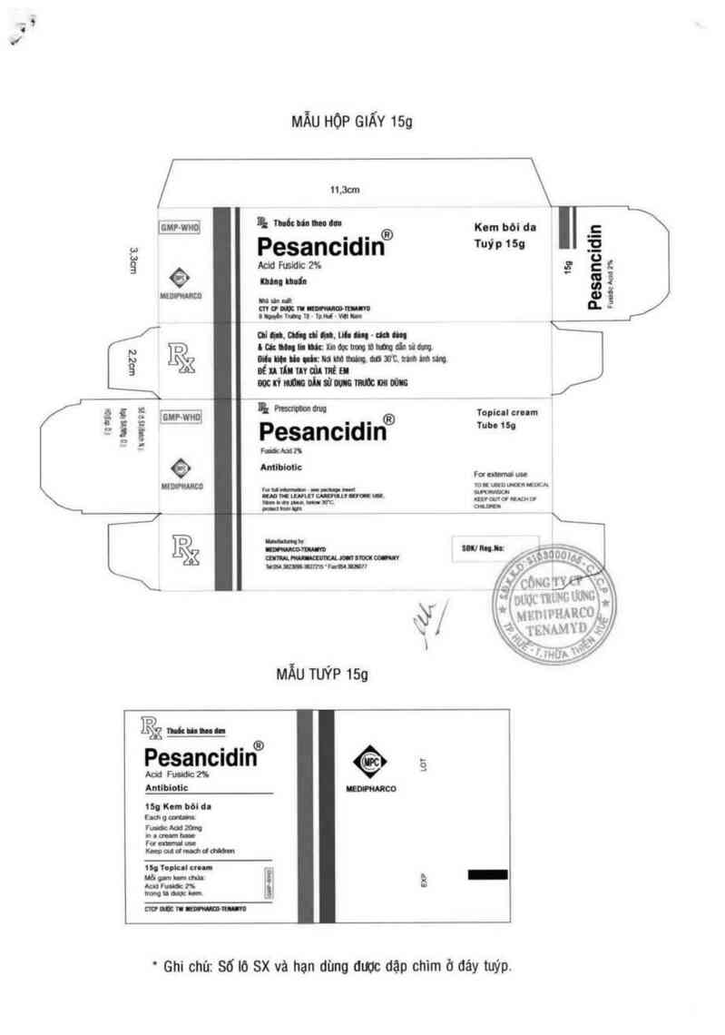 thông tin, cách dùng, giá thuốc Pesancidin - ảnh 0