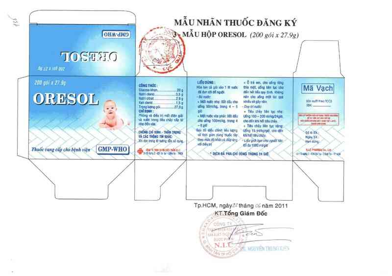 thông tin, cách dùng, giá thuốc Oresol - ảnh 2