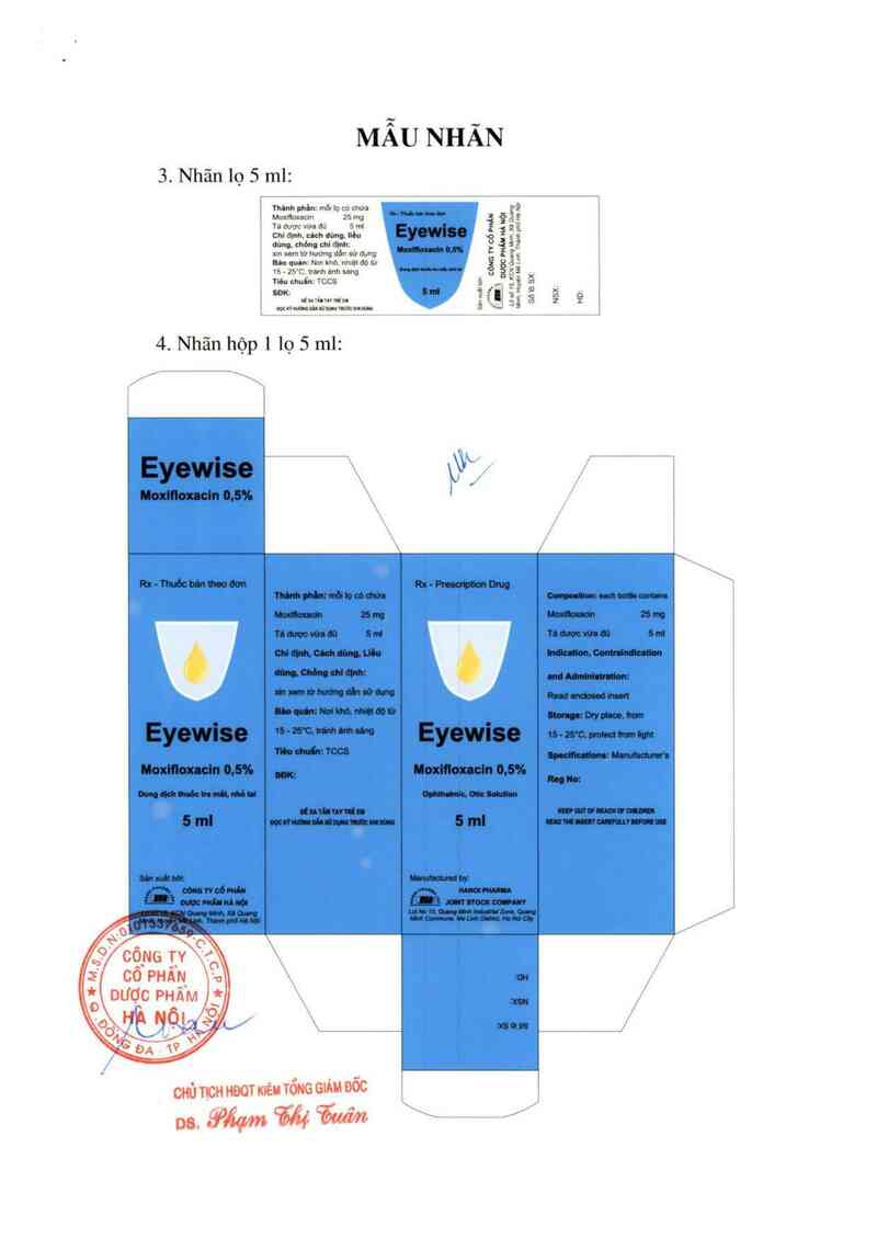 thông tin, cách dùng, giá thuốc Eyewise - ảnh 1