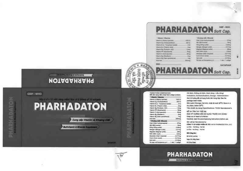 thông tin, cách dùng, giá thuốc Pharhadaton - ảnh 0