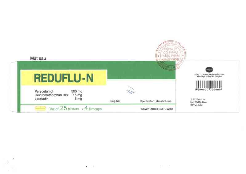 thông tin, cách dùng, giá thuốc Reduflu-N - ảnh 2