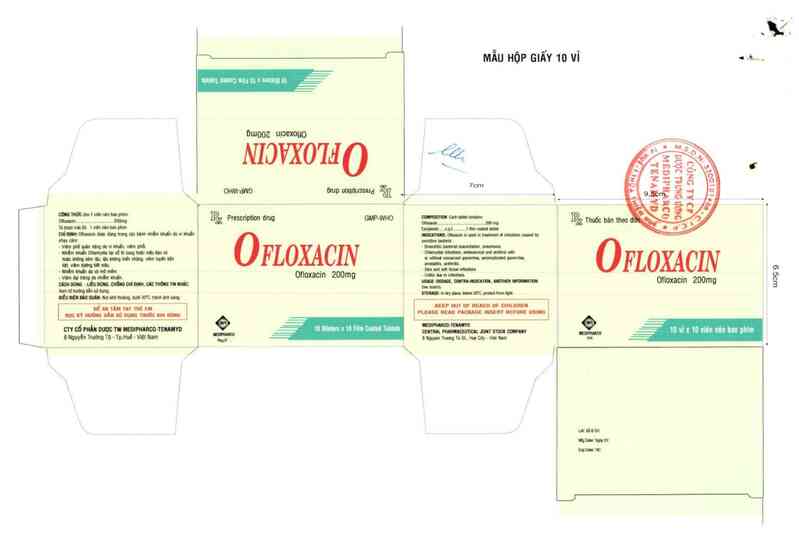 thông tin, cách dùng, giá thuốc Ofloxacin 200mg - ảnh 0