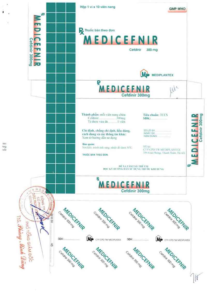 thông tin, cách dùng, giá thuốc Medicefnir - ảnh 0