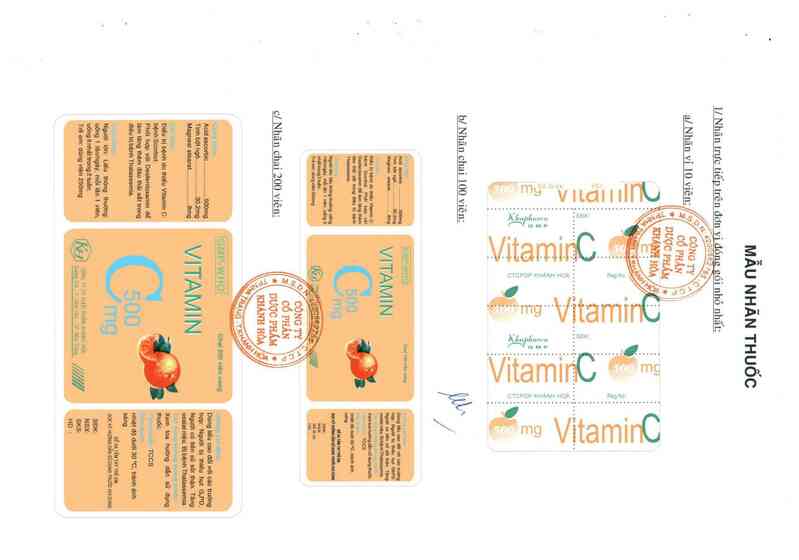 thông tin, cách dùng, giá thuốc Vitamin C - ảnh 0