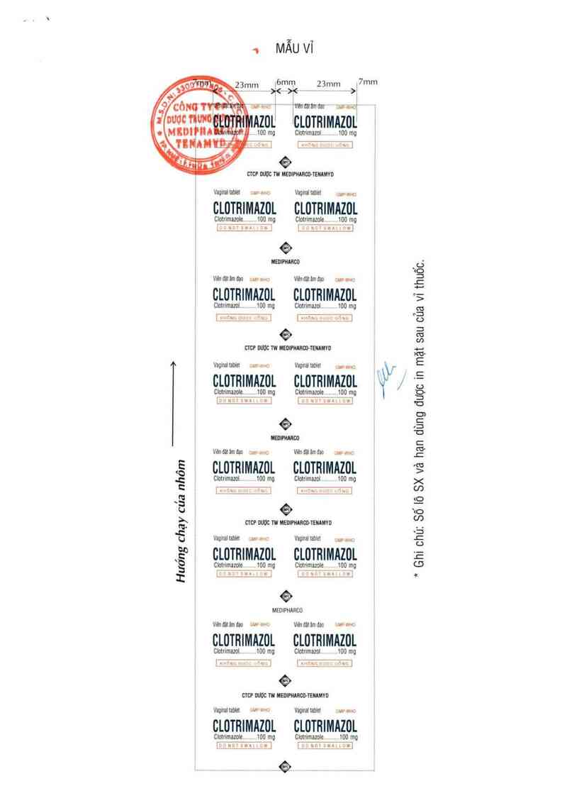 thông tin, cách dùng, giá thuốc Clotrimazol - ảnh 1
