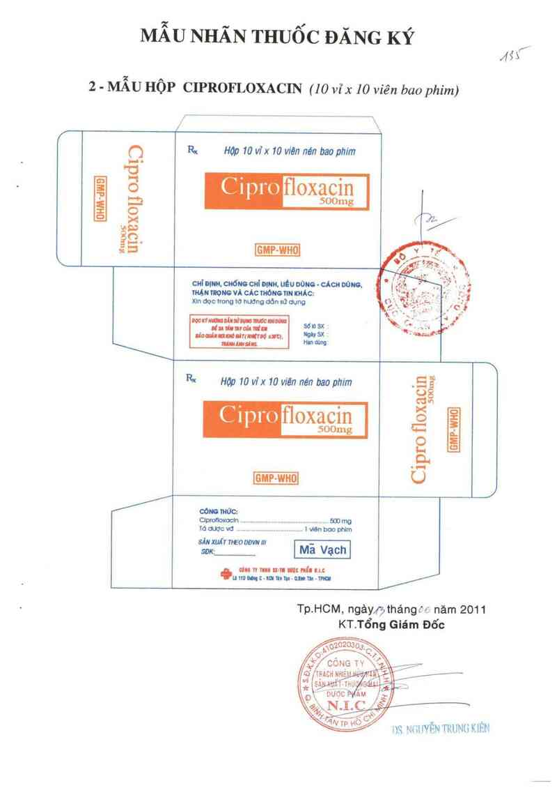 thông tin, cách dùng, giá thuốc Ciprofloxacin 500 mg - ảnh 2