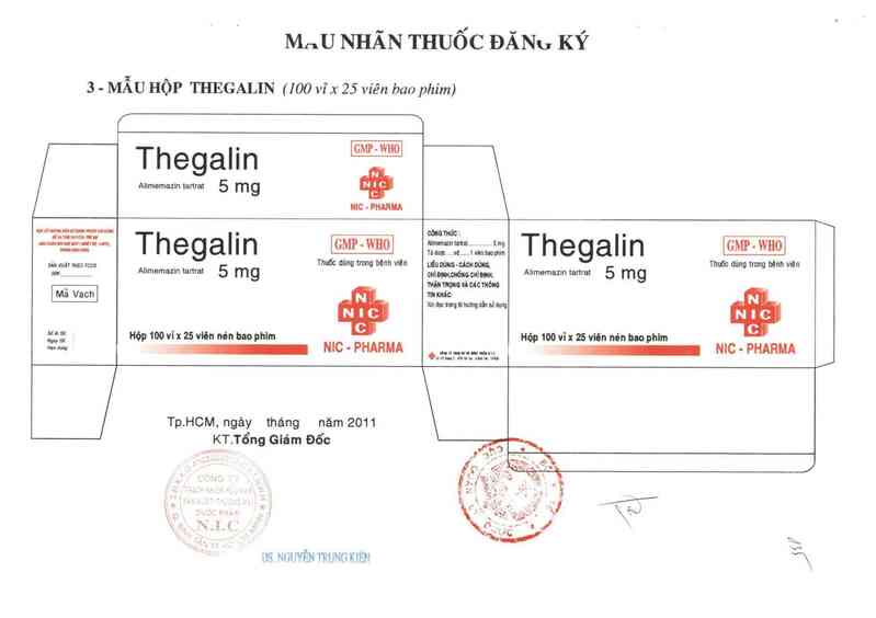 thông tin, cách dùng, giá thuốc Thegalin - ảnh 2