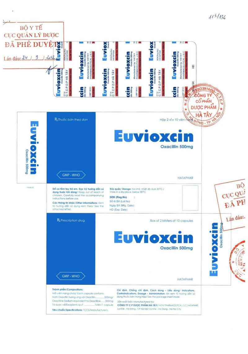 thông tin, cách dùng, giá thuốc Euvioxcin - ảnh 0