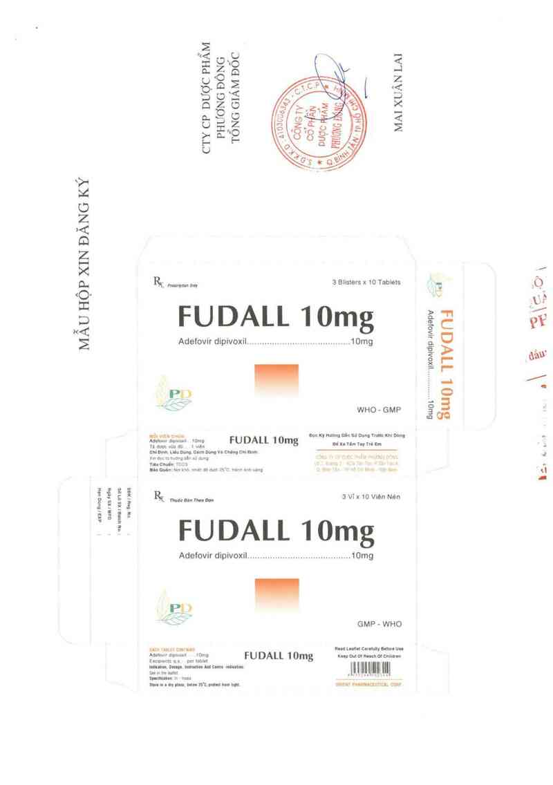 thông tin, cách dùng, giá thuốc Fudall 10 mg - ảnh 2