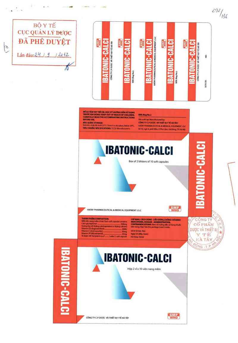 thông tin, cách dùng, giá thuốc Ibatonic-Calci - ảnh 0