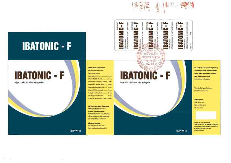 thông tin, cách dùng, giá thuốc Ibatonic-F - ảnh 1