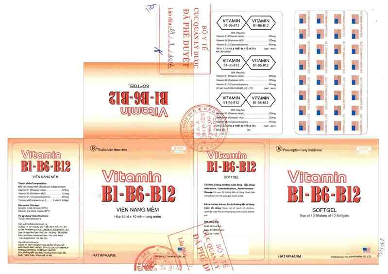 thông tin, cách dùng, giá thuốc Vitamin B1-B6-B12 - ảnh 0