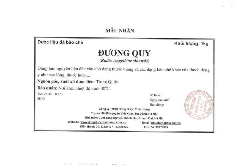 thông tin, cách dùng, giá thuốc Đương quy - ảnh 3