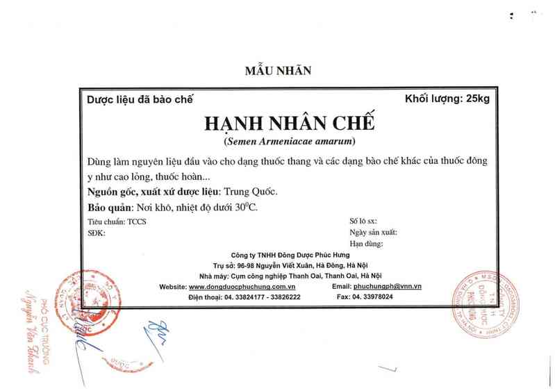 thông tin, cách dùng, giá thuốc Hạnh nhân chế - ảnh 17