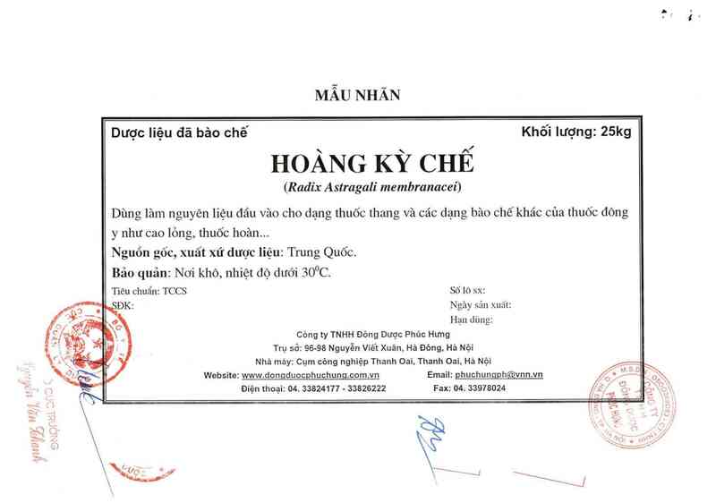 thông tin, cách dùng, giá thuốc Hoàng kỳ chế - ảnh 17