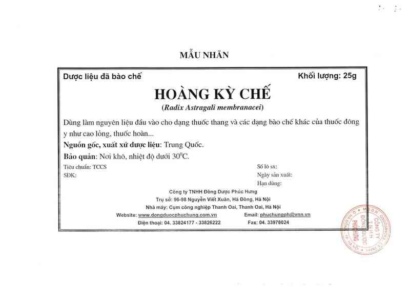 thông tin, cách dùng, giá thuốc Hoàng kỳ chế - ảnh 4