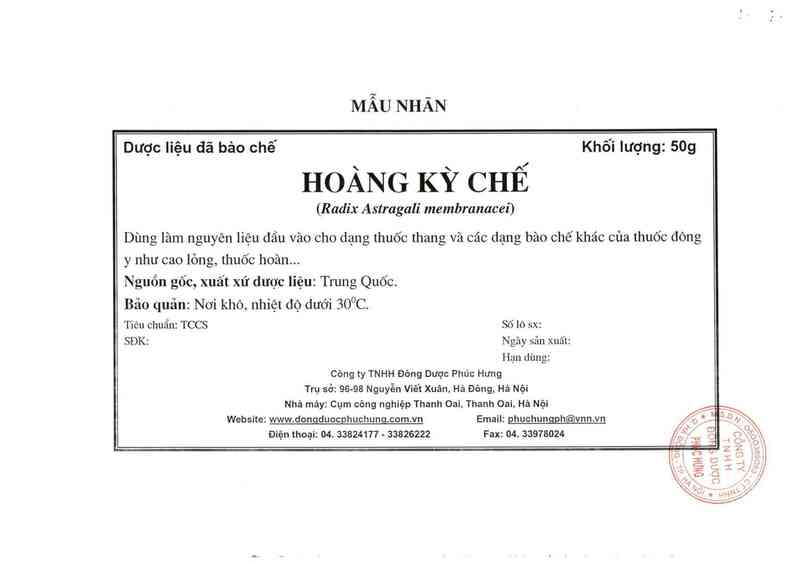 thông tin, cách dùng, giá thuốc Hoàng kỳ chế - ảnh 6