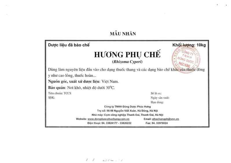 thông tin, cách dùng, giá thuốc Hương phụ chế - ảnh 14