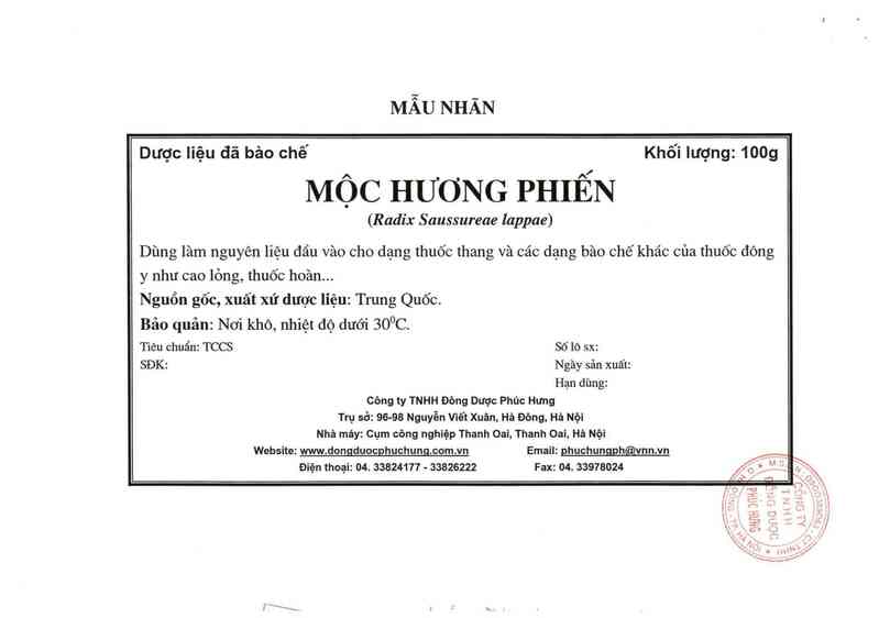 thông tin, cách dùng, giá thuốc Mộc hương phiến - ảnh 7