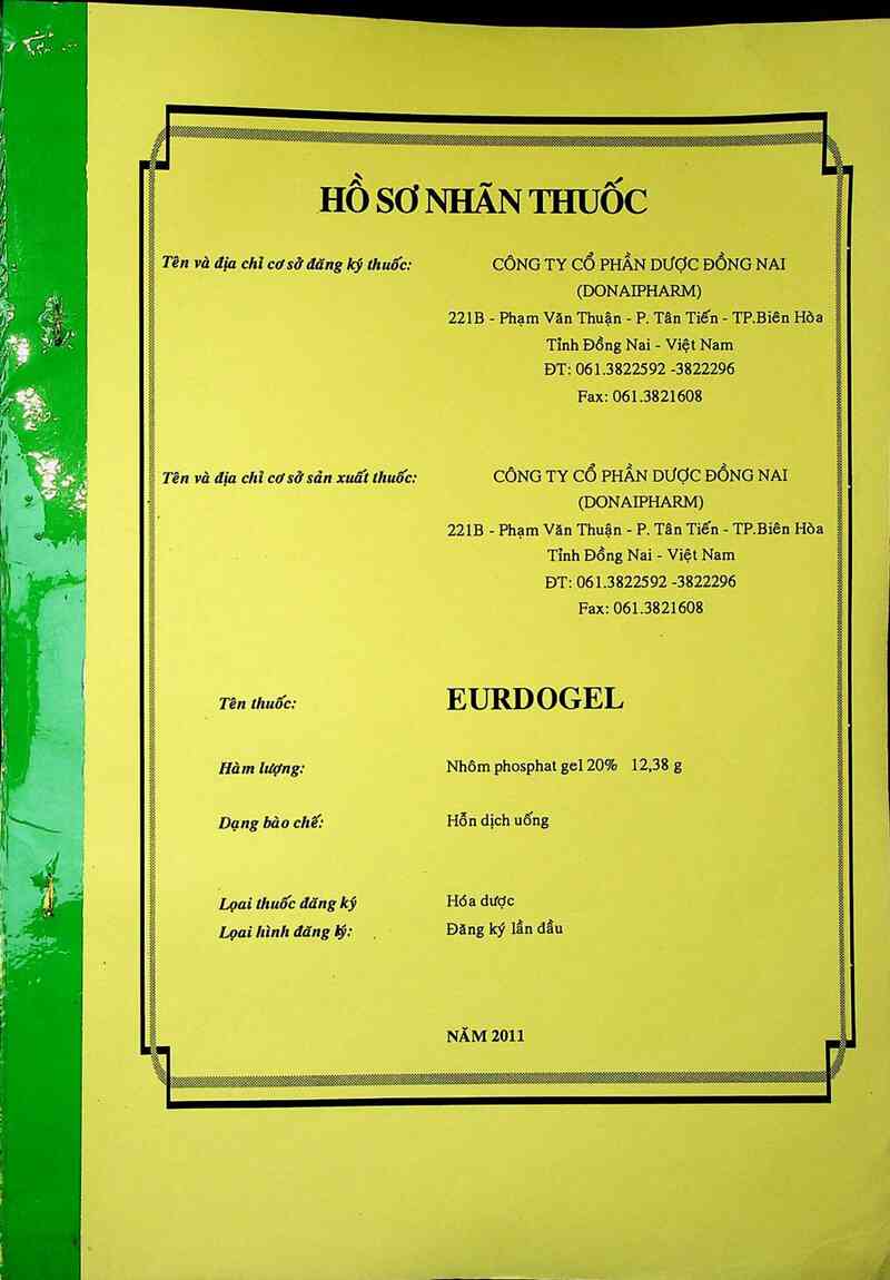 thông tin, cách dùng, giá thuốc Eurdogel - ảnh 0