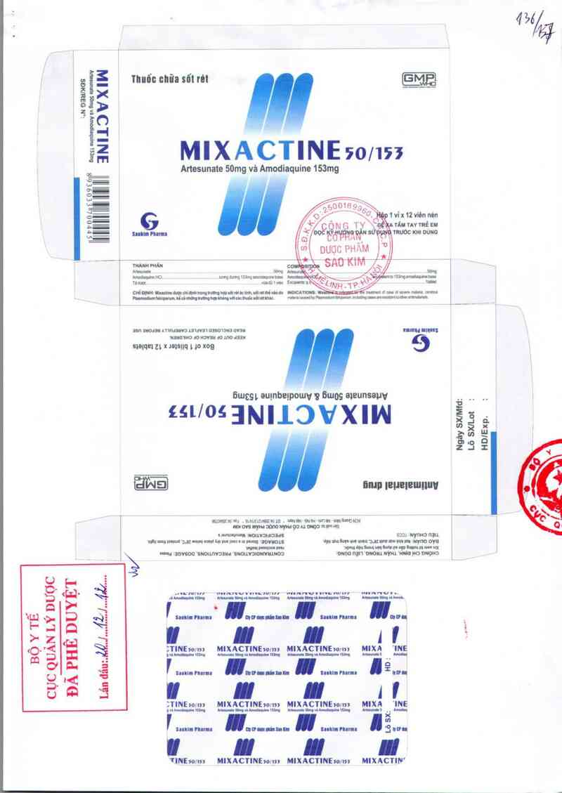 thông tin, cách dùng, giá thuốc Mixatine 50/153 - ảnh 0