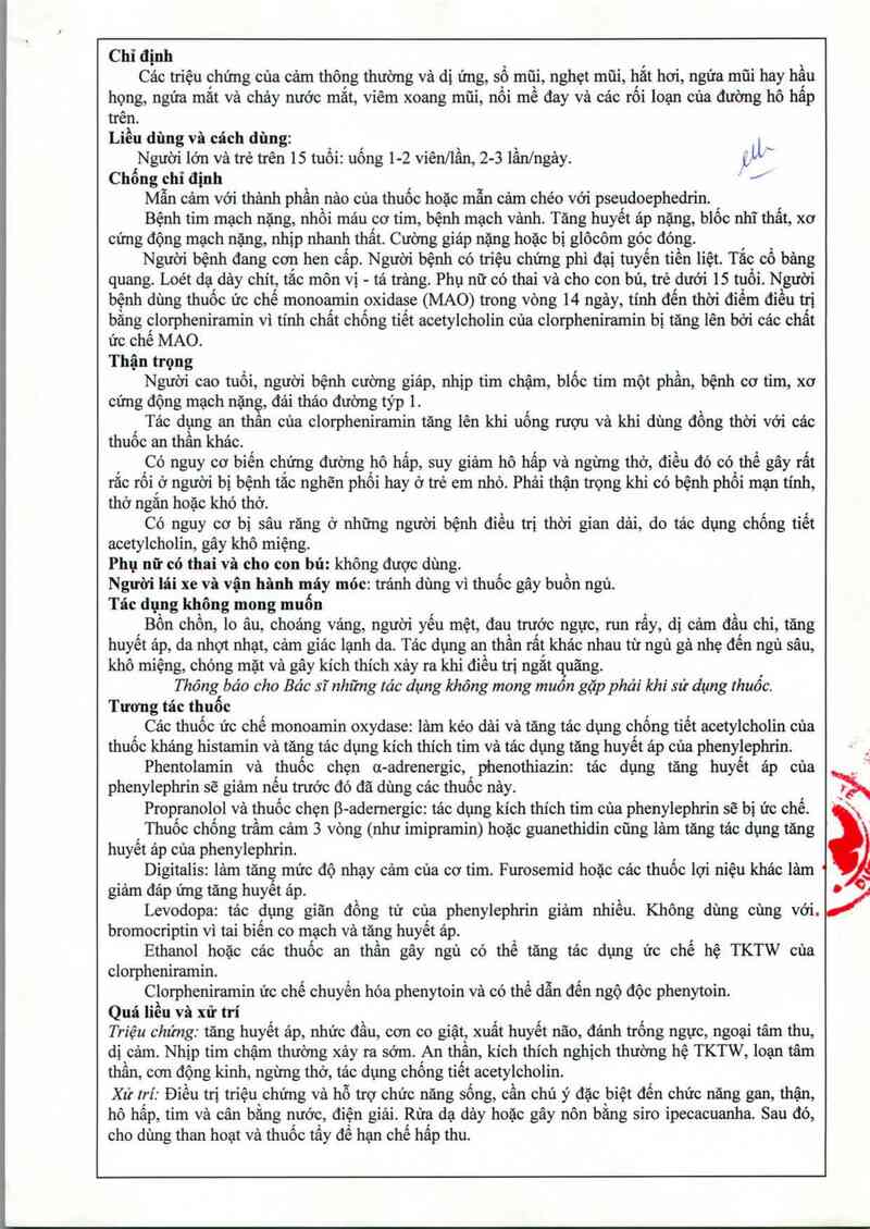 thông tin, cách dùng, giá thuốc Vaco Allerf PE - ảnh 6