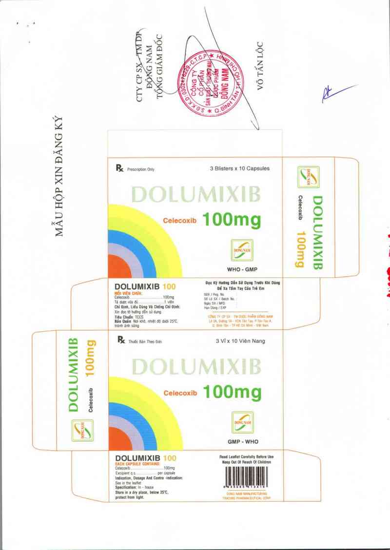 thông tin, cách dùng, giá thuốc Dolumixib  100 mg - ảnh 2