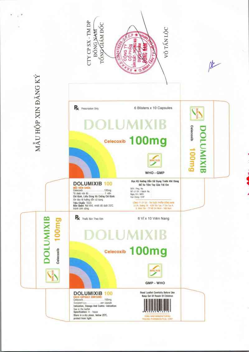 thông tin, cách dùng, giá thuốc Dolumixib  100 mg - ảnh 3