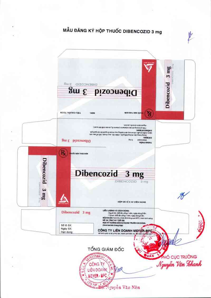 thông tin, cách dùng, giá thuốc Dibencozid 3mg - ảnh 3