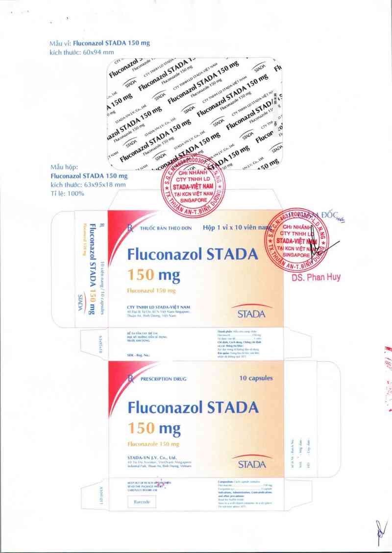 thông tin, cách dùng, giá thuốc Fluconazol Stada  150 mg - ảnh 1