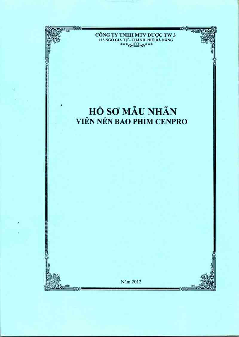 thông tin, cách dùng, giá thuốc Cenpro - ảnh 0