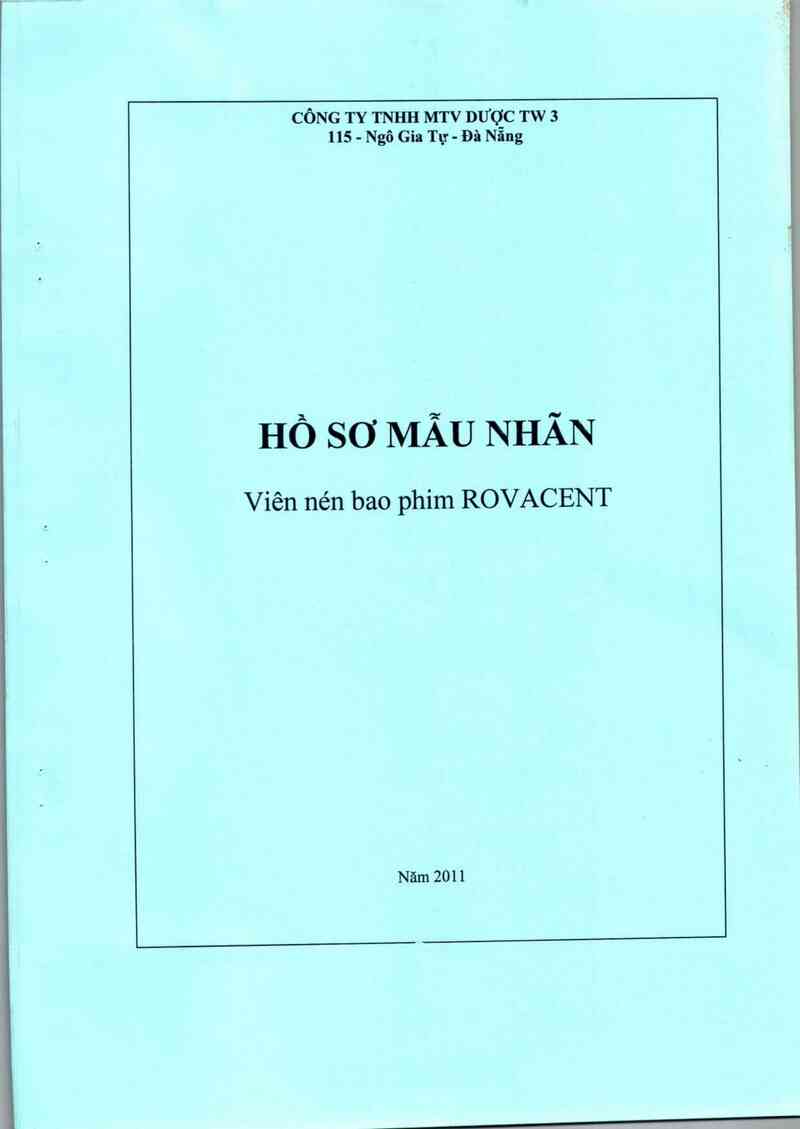 thông tin, cách dùng, giá thuốc Rovacent - ảnh 0